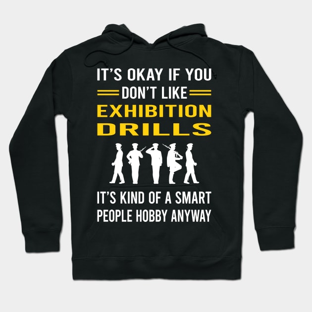 Smart People Hobby Exhibition Drill Hoodie by Bourguignon Aror